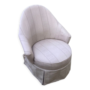 fauteuil crapaud en toile