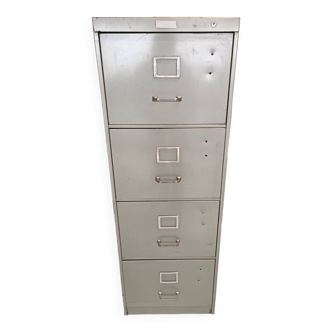 Industrial metal filing cabinet