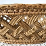 Wicker basket, fruit bowl