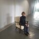 Set of ton boucle armchairs 60's