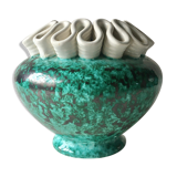 Art Deco vase in earthenware manufacture Ste Radegonde