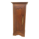 Vintage Louis Philippe style bonnetière wardrobe from the 1800s in cherry wood.