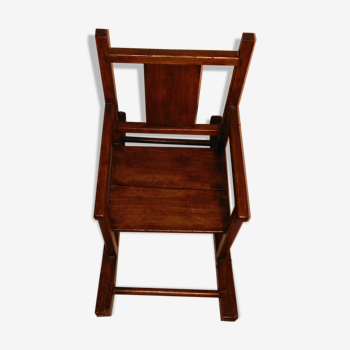 Child's solid wood rocking chair