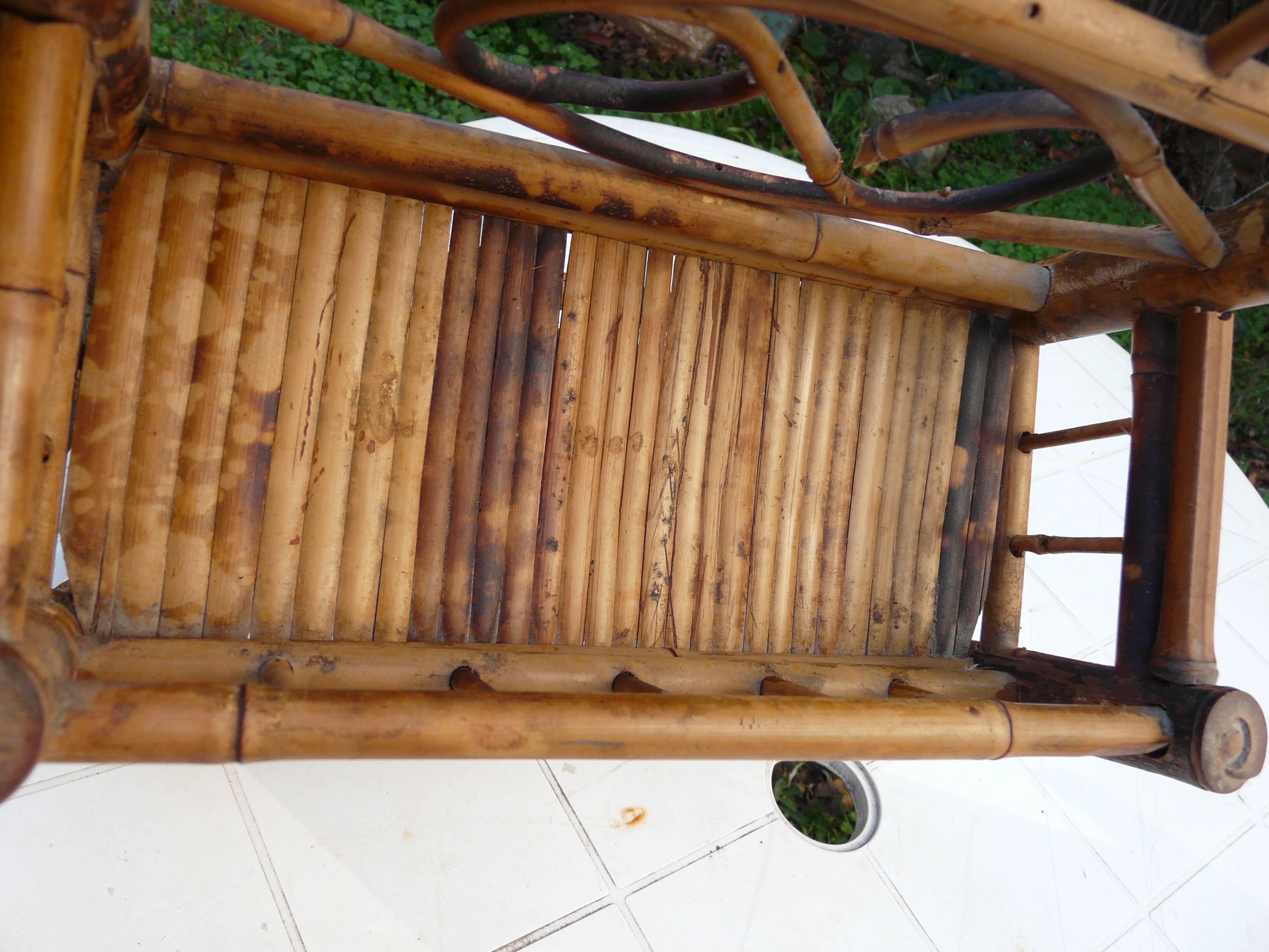 Bamboo shelf 70 wall or standing