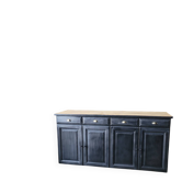 Grand buffet bois et noir