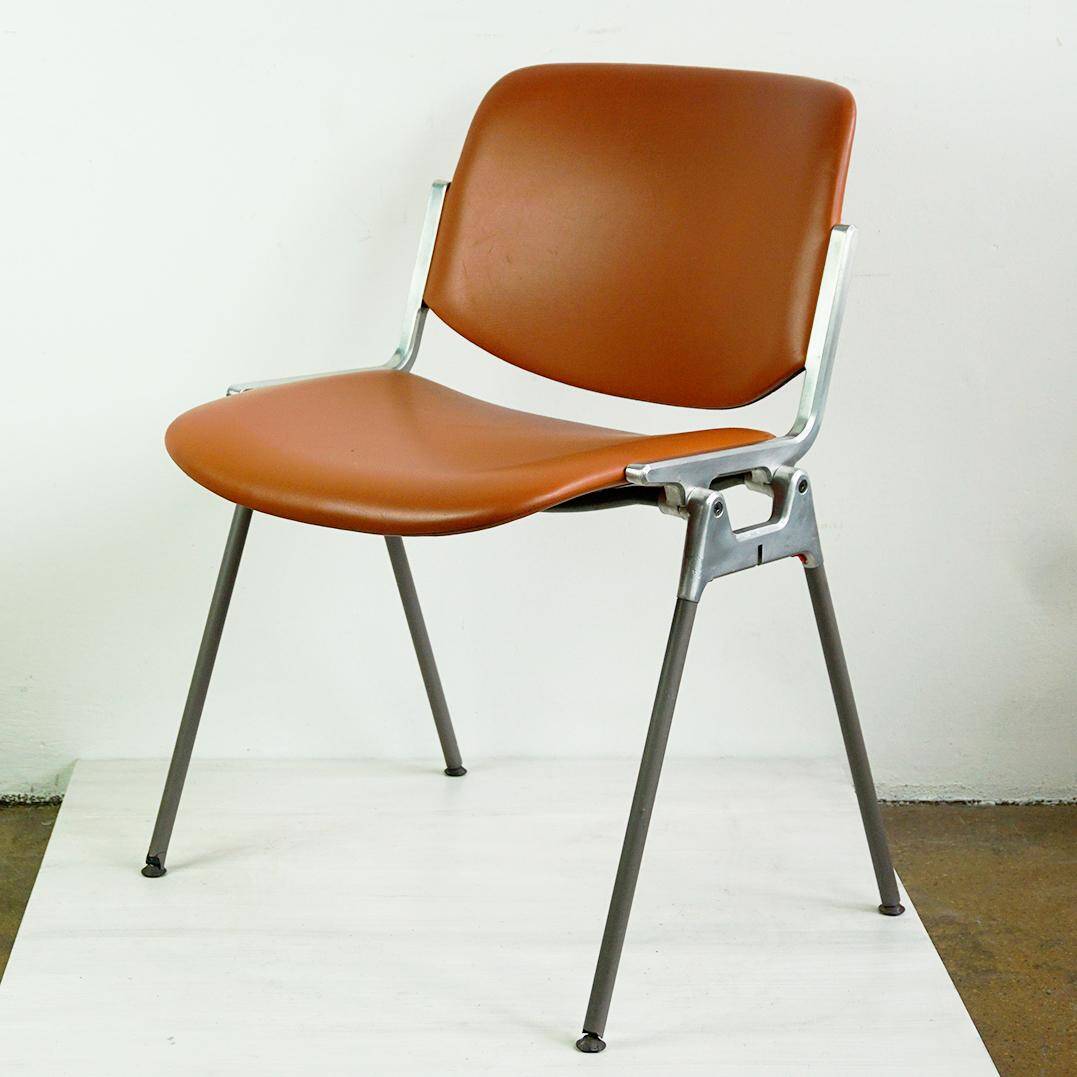 Stackable chair Castelli DSC 106 by Giancarlo Piretti, Italy