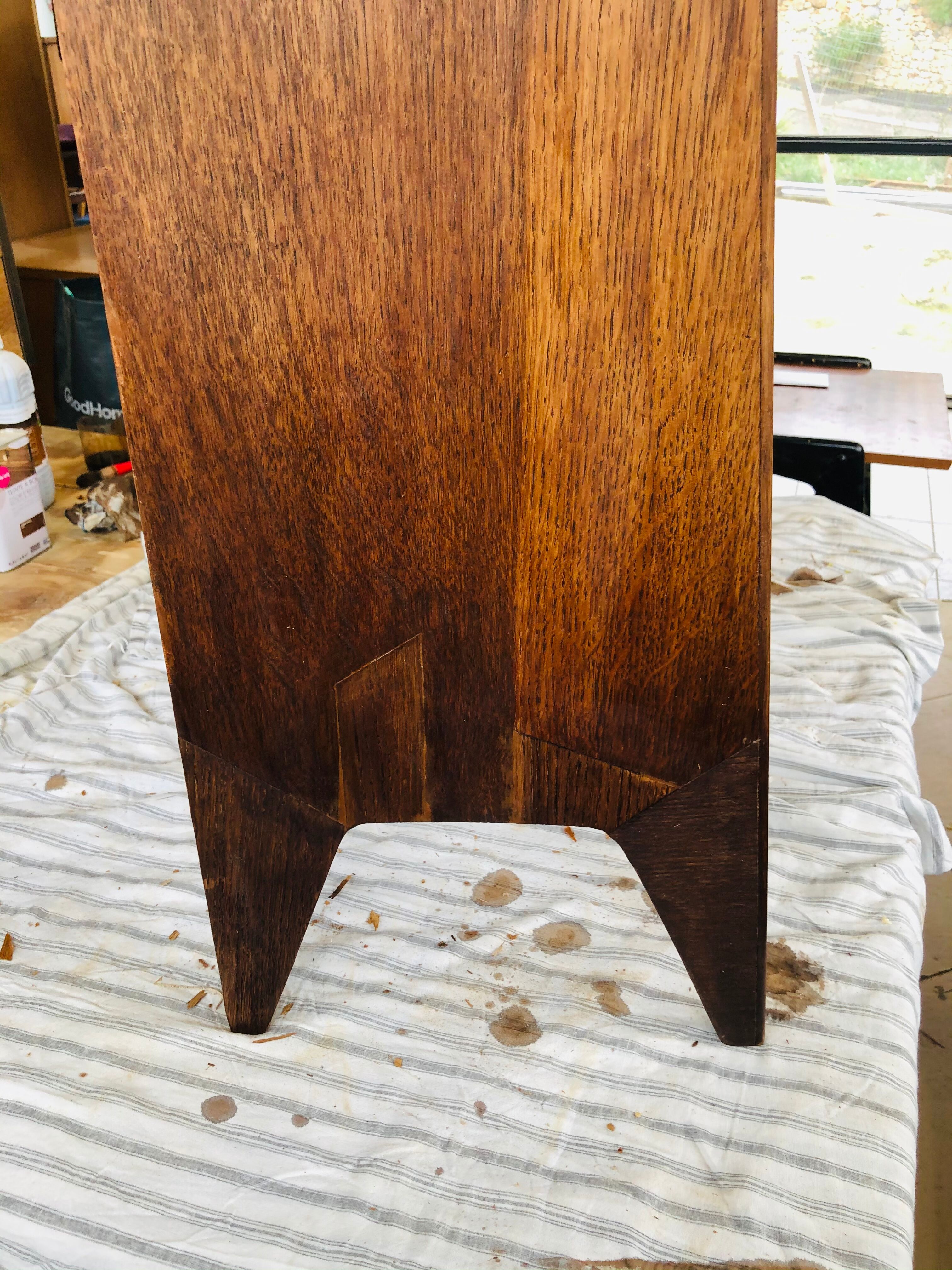 Roger Landault's Junior model secretary 1951 with time marks