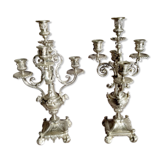 Pair of candelabra