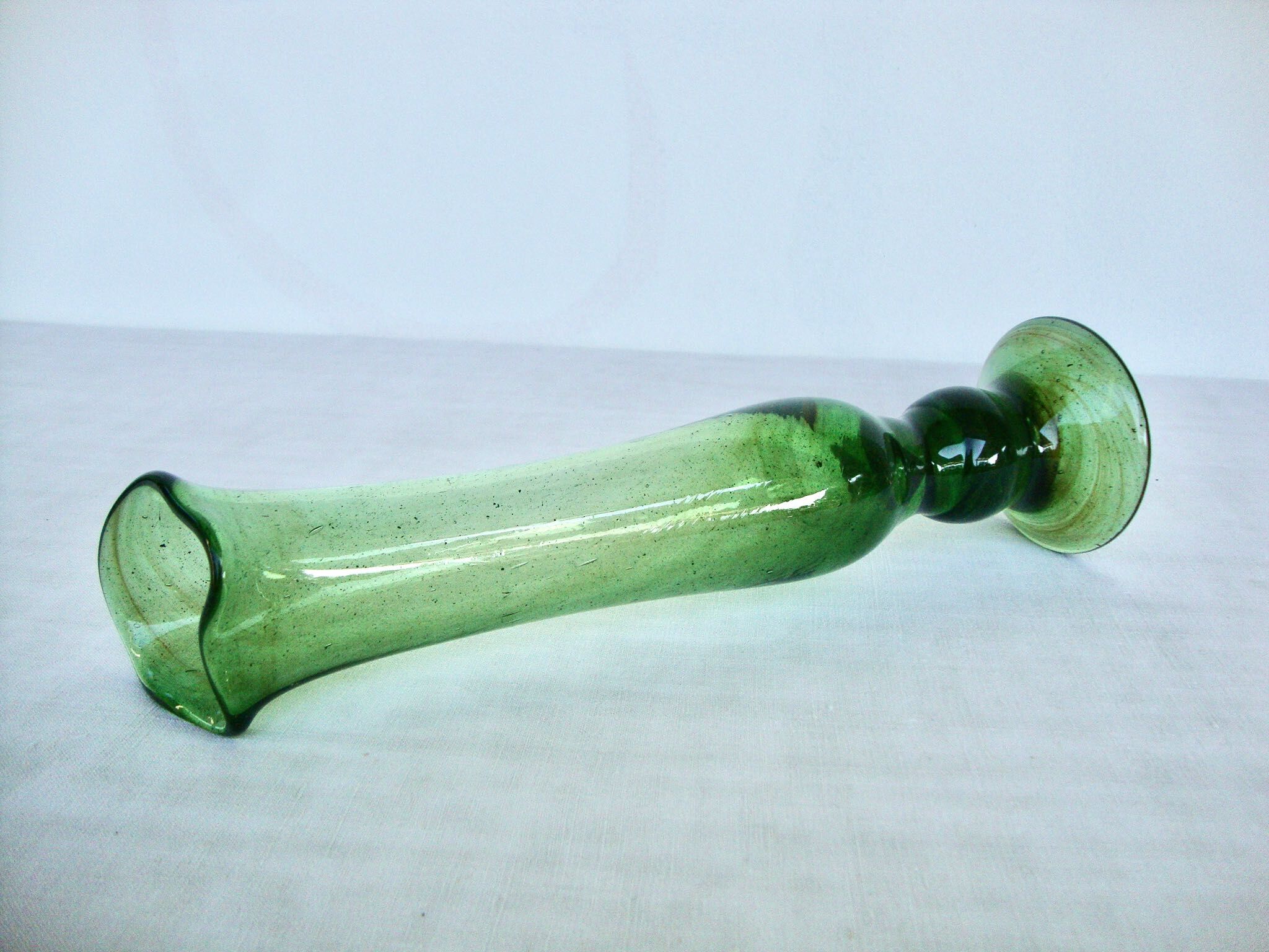 Blown glass vase