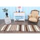 Vintage Turkish Oushak Handmade Cotton Beige Wool Runner Rug 71x275