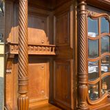 Louis XV / Louis XVI style walnut sideboard