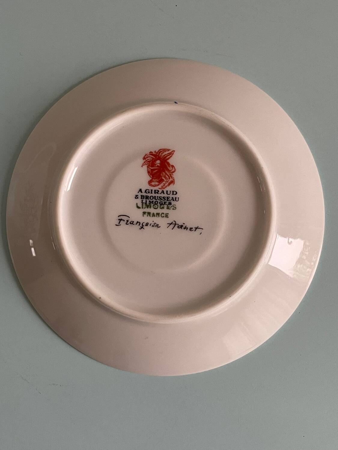 Vintage Limoges Porcelain Coffee Cups – Françoise Adnet “Black Coral”