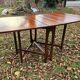 Table pliante Bendt Winge design scandinave 50-60 palissandre Kleppe