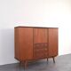 Mid-Century Danish Teak Highboard, 1960s.