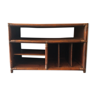 TV stand, hifi and vintage vinyls