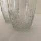 Set of 2 glasses with chissed water