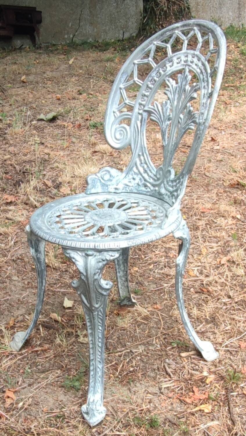 Vintage English style aluminum garden furniture