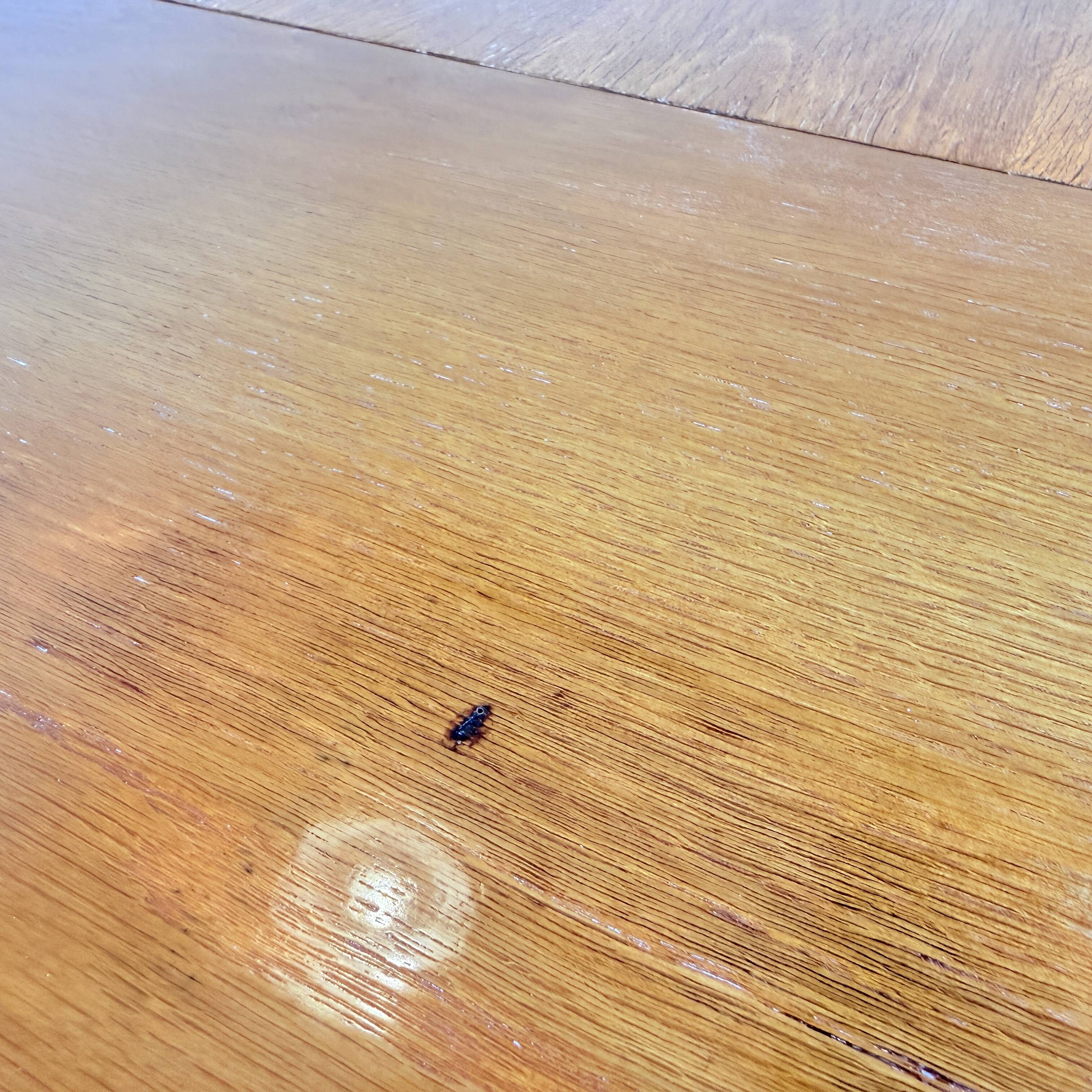 Vintage extendable oak table, František Jirák