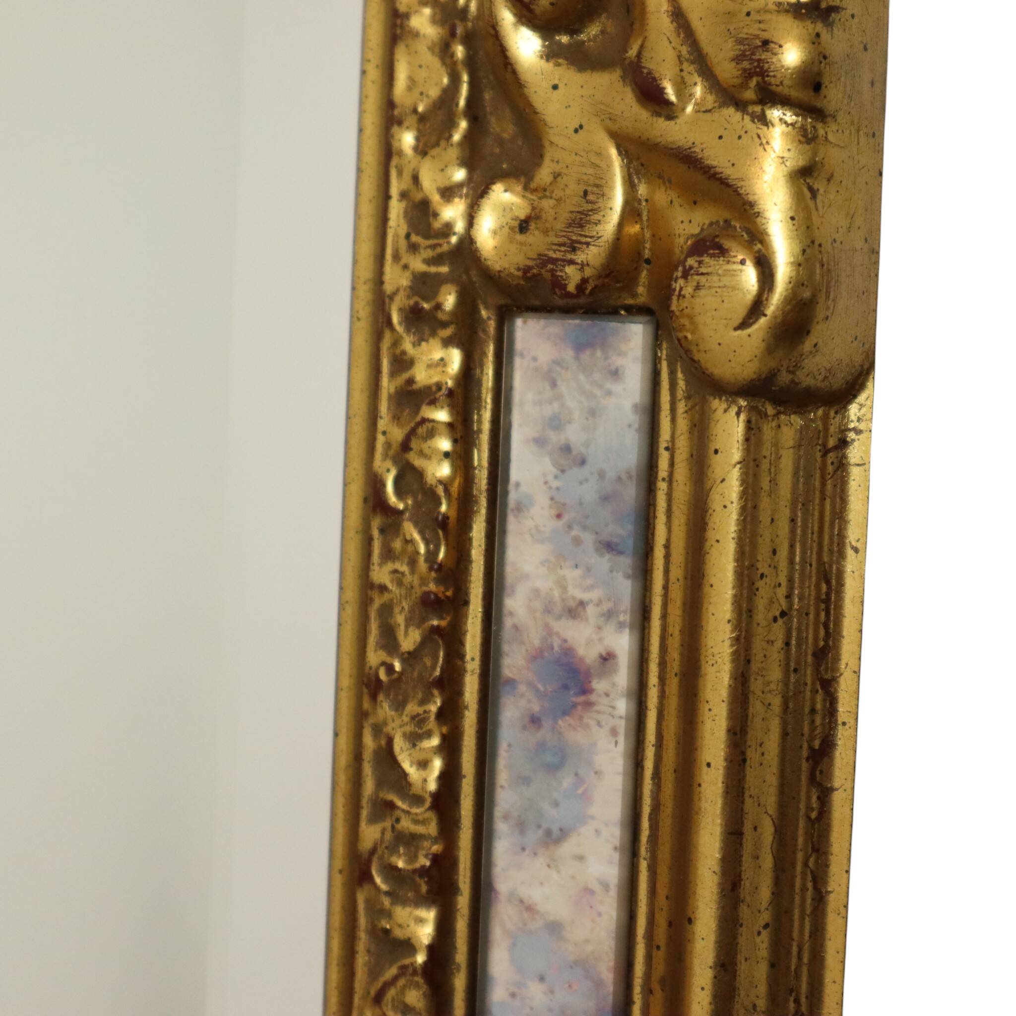 Miroir Deknudt à bords biseautés classiques, style baroque, 95 cm