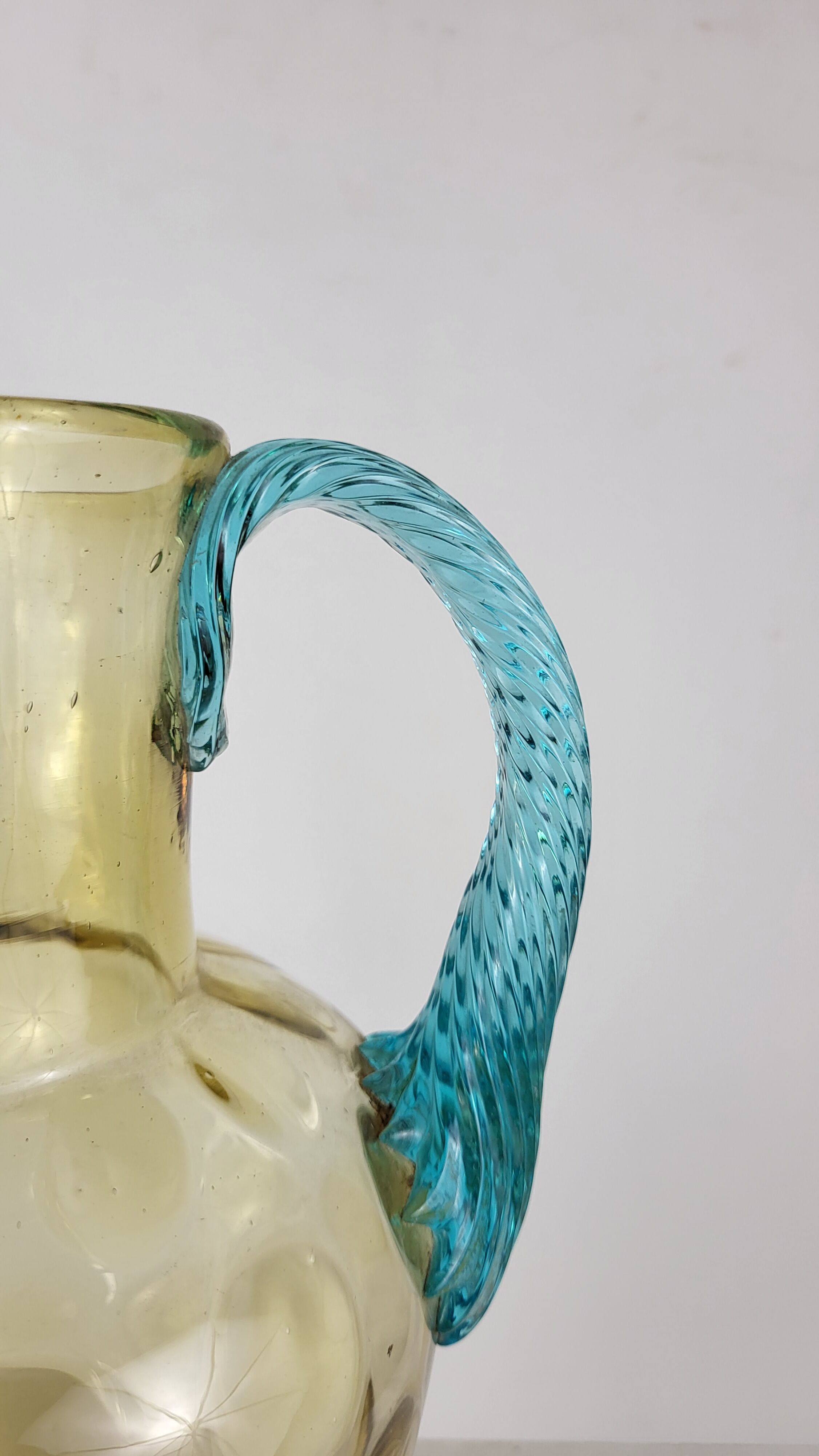 Georges Sand Portieux glass pitcher