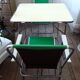 Table et chaises de camping vintages années  60