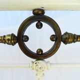 Old wrought iron bed