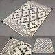Handmade Moroccan wool rug - 1.70m x 1.20m.