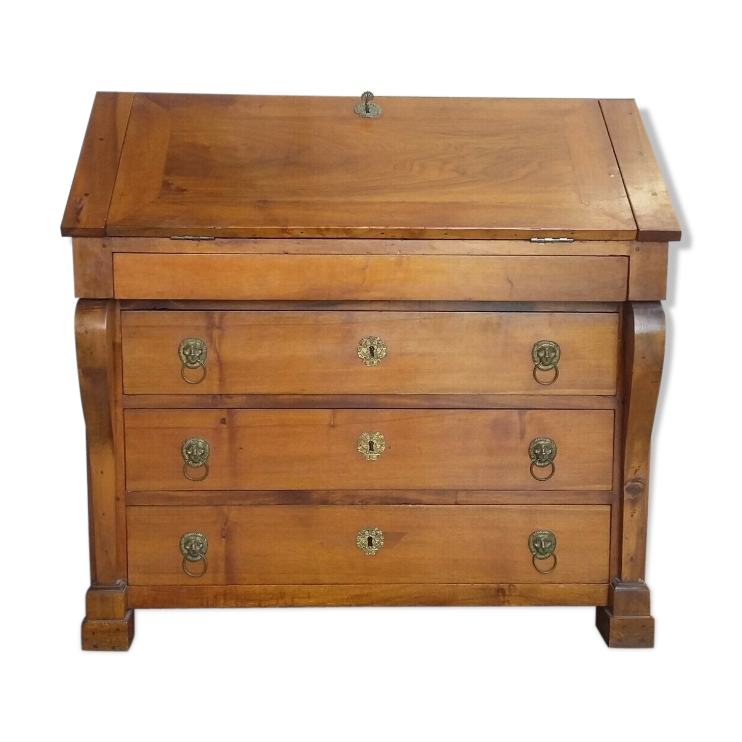 Office scriban empire in mahogany