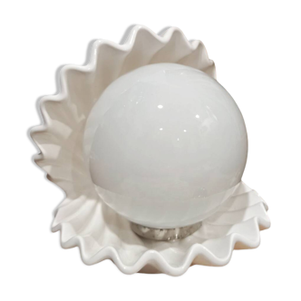 Lampe coquillage vintage
