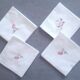4 embroidered towels