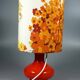 60s 70s Table Lamp Table Lamp Glass Mid Century Space Age Design