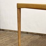 Mid-Century Modern Extendable Dining Table in Oak Wood by H.W. Klein for Bramin, 1960