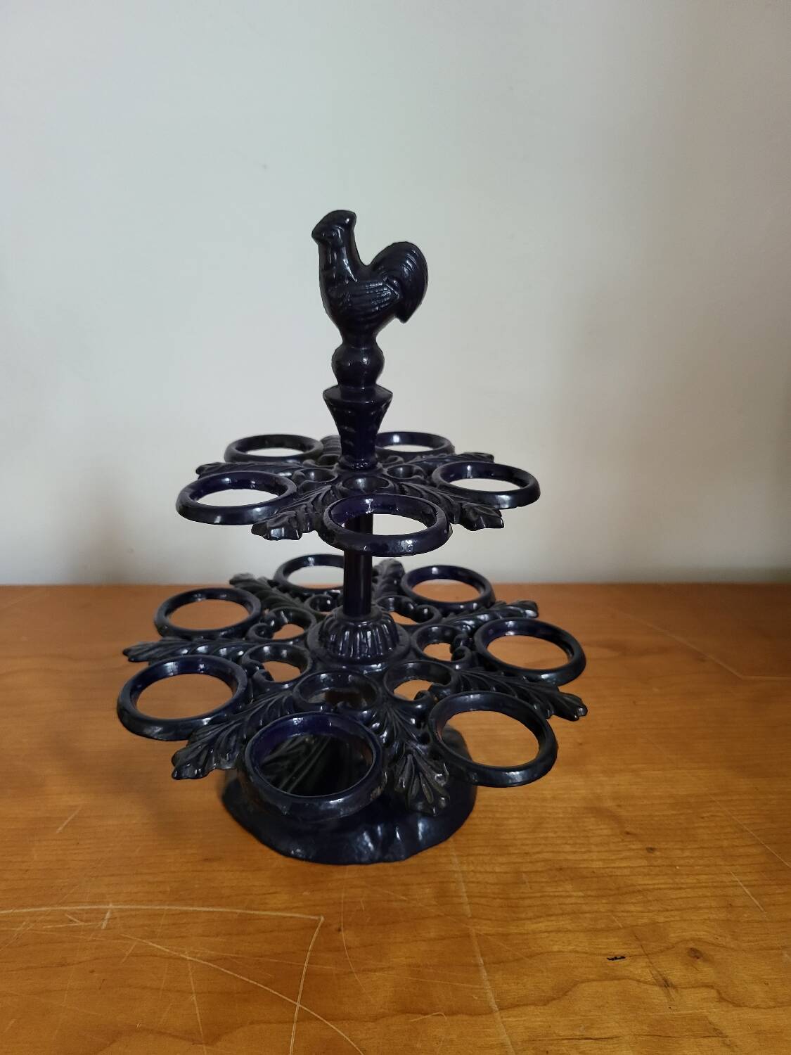 Cast Iron Egg Display