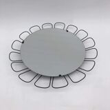 Mirror in a metal frame, 1970s