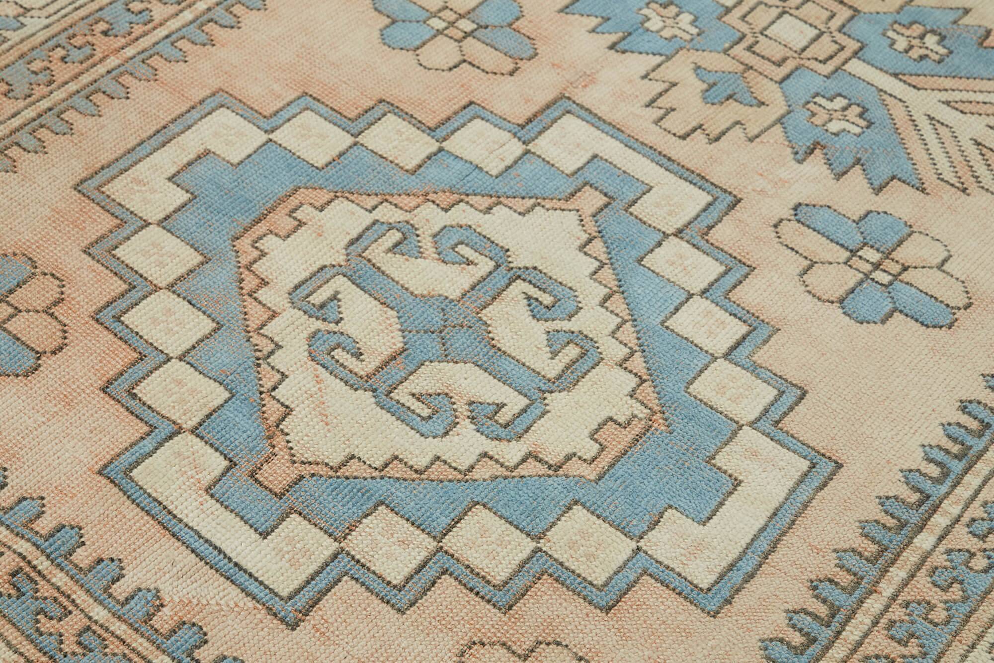 Turkish Vintage Anatolian Rug 152 cm x 238 cm