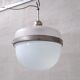 Antique Two Tone Swirl Opaline Glass Pendant