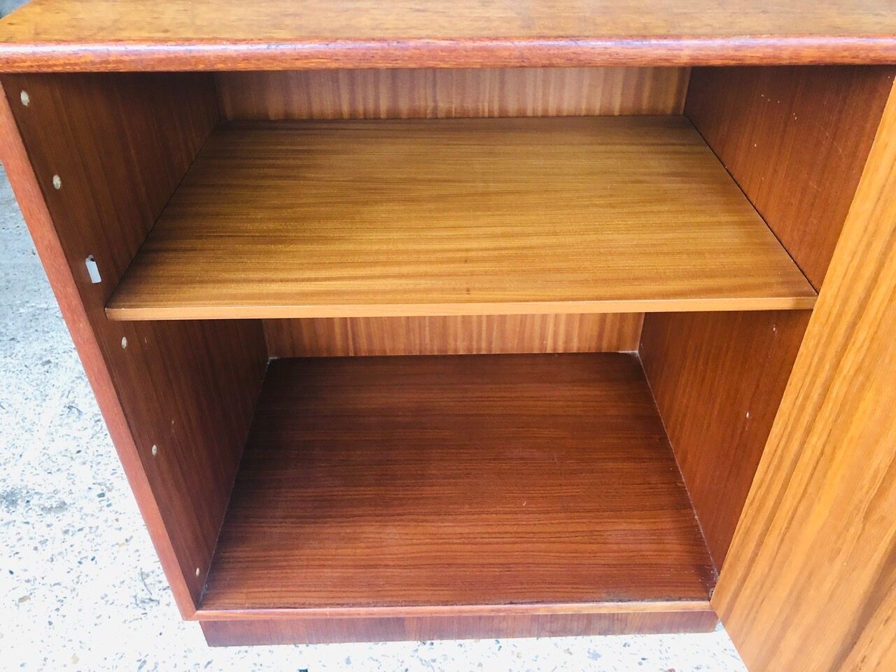 Scandinavian teak storage furniture by Kempkes 60s