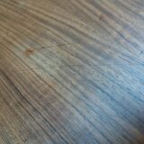 Vintage baumann round scandinavian table extendable a system