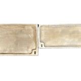 Two bas reliefs with allegorical scenes