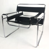 Pair of "vassily" model armchairs Marcel Breuer 1980