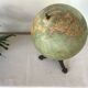 Former globe Émile Berteaux cast iron foot 19th