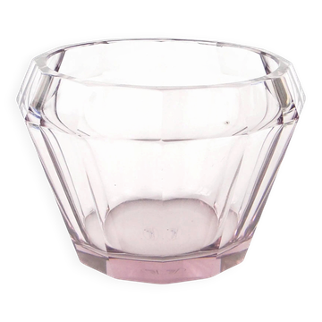 Vase Art Déco, cristal, Moser, Tchécoslovaquie, années 1930