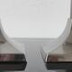 Pair of vintage silver column candlesticks
