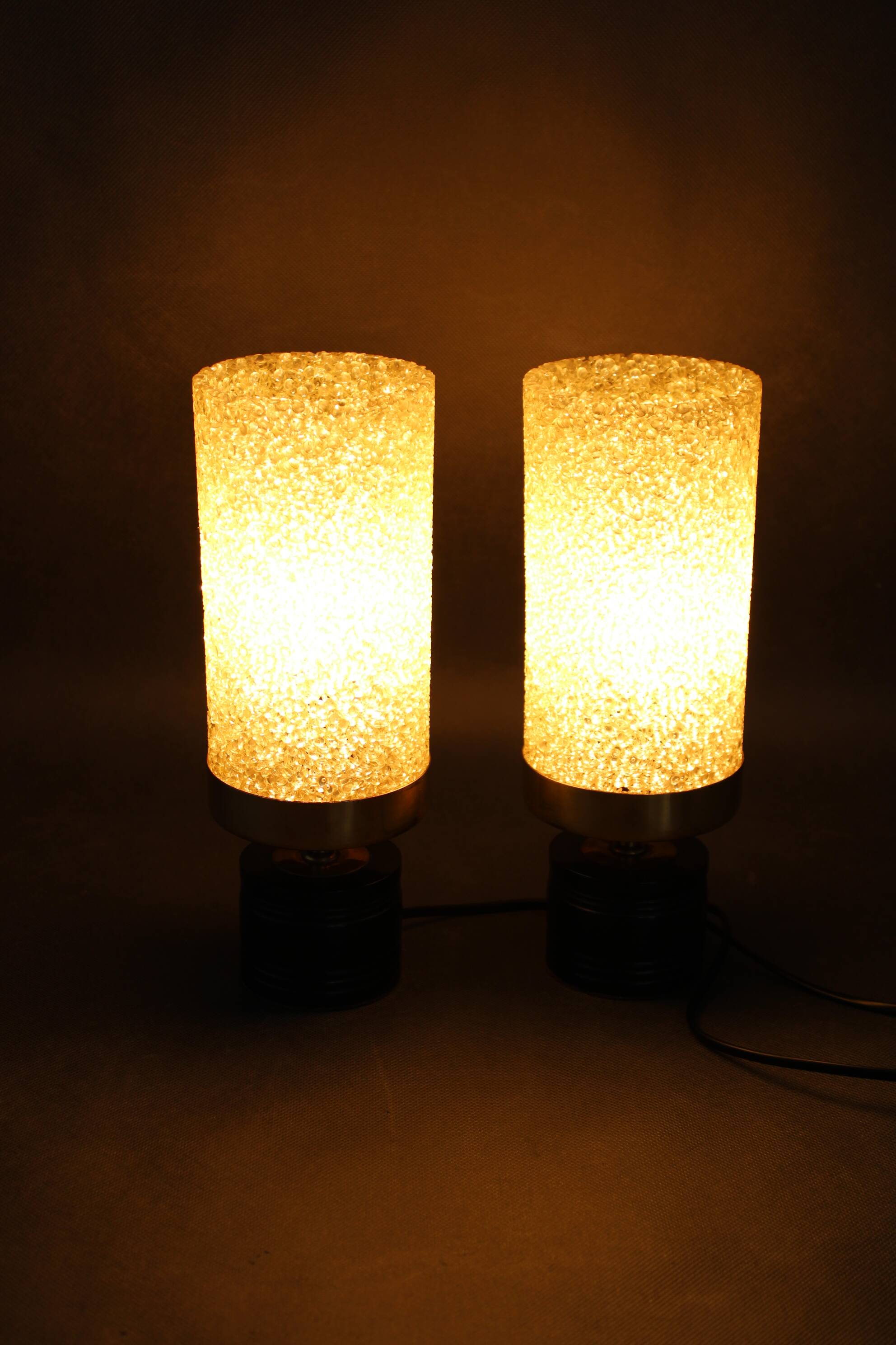 1970s Pair of Nightstand lamps, Germany