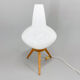 Midcentury Space Age Table Lamp "rocket" by ÚLUV, 1960s