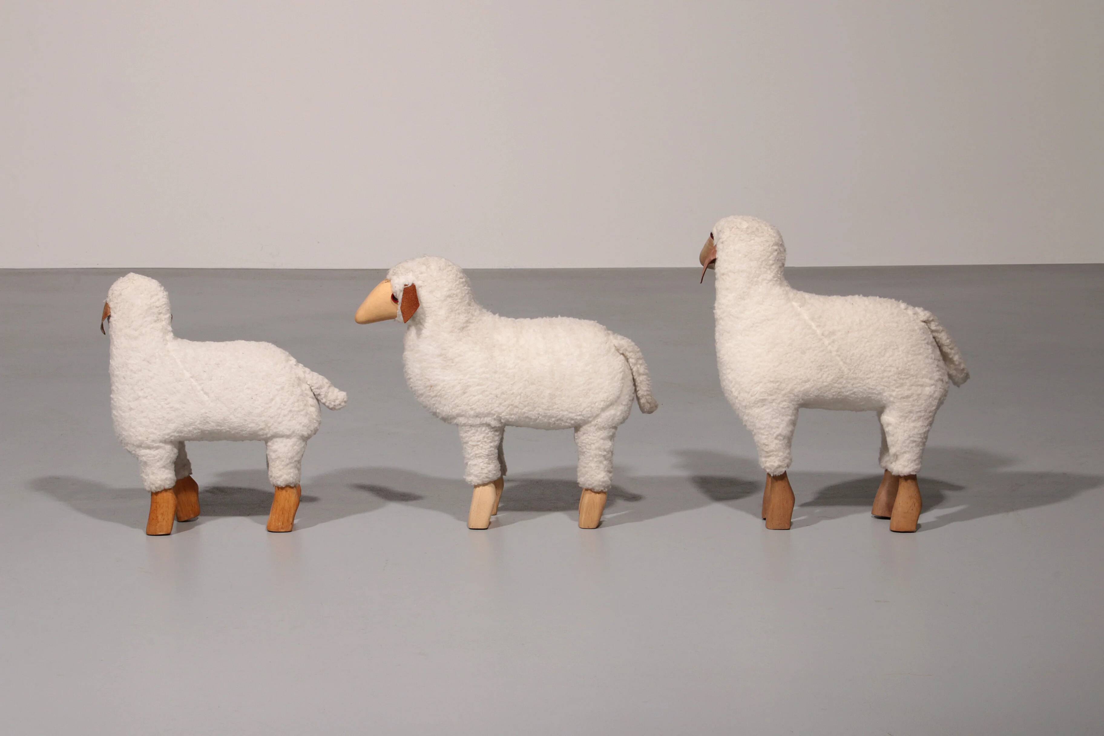 Original 'Sheep' by German designer Hanns-Peter Krafft, 1980s