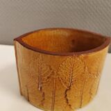 Ceramic vase, from charlotte basse denmark (signed at the bottom)