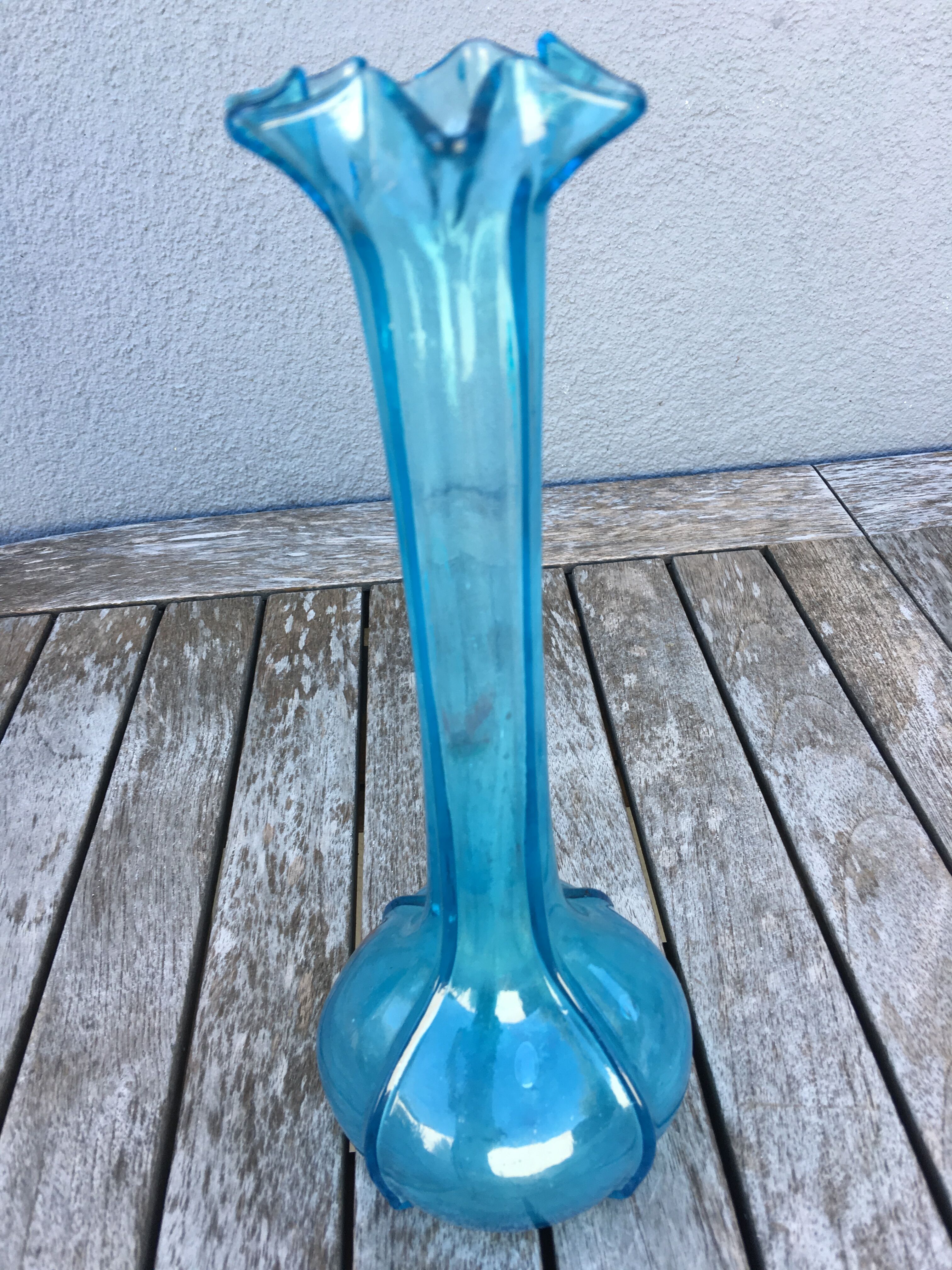Praticality bubble blown glass, 1930/40