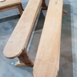 Paire de bancs ancien