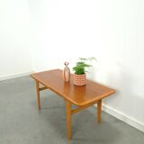 Table basse en placage de Suède vintage